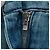 FALDA CHANEL DENIM AZUL CC Auth 169950V - vista 6