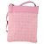 Bulgari Borsa a Spalla BVLGARI in Tela Rosa Argento Auth BA10294 - vista 13