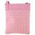 Bulgari Borsa a Spalla BVLGARI in Tela Rosa Argento Auth BA10294 - vista 2