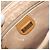 Gucci Borsa a Spalla Micro GG Supreme PVC Beige Oro 001 099 4084 Auth 169812 D'oro - vista 19