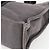 Hermès HERMES Fourre ToutMM Borsa a Mano in Tela Grigia Argento Auth ti3707 Marrone - vista 15