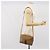 Borsa a Spalla GUCCI Micro GG Supreme Web Sherry Line PVC Beige Oro Auth 169606 D'oro - vista 23