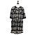 LOUIS VUITTON Einzelstück Strickstoffe Schwarz Weiß LV Auth 169143M