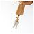 Hermès HERMES Borsa Her Bag MM Borsa a Mano Tela Beige Argento Auth 168228 - vista 20