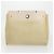 Hermès HERMES Borsa Her Bag MM Borsa a Mano Tela Beige Argento Auth 168228 - vista 25