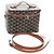 Borsa Vanity Muse PM GOYARD in PVC pelle Herringbone 2in1 marrone Auth SW2108SM Argento