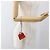 Hermès HERMES Micro Kelly Twilly Charm in Pelle Arancione Auth 169917SM - vista 23