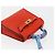 Hermès HERMES Micro Kelly Twilly Charm in Pelle Arancione Auth 169917SM - vista 6