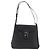Vala Schultertasche aus Leder Silber Schwarz Salvatore Ferragamo Auth ka2360 - Ansicht 13