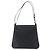 Vala Schultertasche aus Leder Silber Schwarz Salvatore Ferragamo Auth ka2360 - Ansicht 2