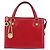 Bolsa de mão Gianni Versace em couro vermelho e dourado Auth BA10667 - vista 13