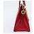 Bolsa de mão Gianni Versace em couro vermelho e dourado Auth BA10667 - vista 4