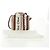 Chloé Woody Mini Borsa a Mano in Tela 2in1 Avorio Auth am10661SAV - vista 12