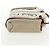 Chloé Woody Mini Borsa a Mano in Tela 2in1 Avorio Auth am10661SAV - vista 4