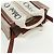 Chloé Woody Mini Borsa a Mano in Tela 2in1 Avorio Auth am10661SAV - vista 6
