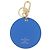 LOUIS VUITTON Monogram Vivienne Portachiavi Illustre Charm M68652 Auth BA10710SAV Blu - vista 6