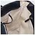 Borsa Tote Burberry in tela e pelle bianca argento oro Auth ti3757 Bianco D'oro - vista 20