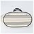 Borsa Tote Burberry in tela e pelle bianca argento oro Auth ti3757 Bianco D'oro - vista 5