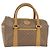 Gucci Borsa a mano Micro GG Supreme in PVC beige e oro 000 40 0207 Auth BA10367 D'oro - vista 13