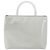 PRADA Handtasche Lackleder Grau Silber Auth ep13103 Braun - Ansicht 13