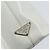 PRADA Handtasche Lackleder Grau Silber Auth ep13103 Braun - Ansicht 9