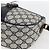 Gucci GG Supreme Sherry Line Schultertasche aus PVC Navy Gold 89 02 032 Auth 171597 Golden Marineblau - Ansicht 9
