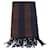 FENDI Zucca Scarf Wool Navy Brown Auth am10726V Navy blue  - view 3