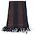 FENDI Zucca Scarf Wool Navy Brown Auth am10726V Navy blue  - view 9