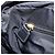 Céline Borsa a mano Celine Circle in nylon nero e oro Auth 168970 D'oro - vista 21
