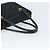 Céline Borsa a mano Celine Circle in nylon nero e oro Auth 168970 D'oro - vista 7