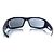 Gafas de sol Prada negras mate con logo rojo Negro - vista 4