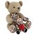 BURBERRY Nova Check Teddy Bear Beige Auth 169936