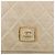 CHANEL Borsa a Spalla Matelassé in Pelle di Agnello Beige Oro CC Auth BA10672 D'oro - vista 18