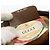 Borsa Sherry Line GG Supreme Web di GUCCI in PVC beige e oro 56 02 087 Auth BA10727 D'oro - vista 12