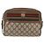 Borsa Sherry Line GG Supreme Web di GUCCI in PVC beige e oro 56 02 087 Auth BA10727 D'oro - vista 13