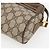 Borsa Sherry Line GG Supreme Web di GUCCI in PVC beige e oro 56 02 087 Auth BA10727 D'oro - vista 14