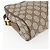 Borsa Sherry Line GG Supreme Web di GUCCI in PVC beige e oro 56 02 087 Auth BA10727 D'oro - vista 17