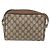 Borsa Sherry Line GG Supreme Web di GUCCI in PVC beige e oro 56 02 087 Auth BA10727 D'oro - vista 2