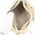 CHANEL Borsa a Spalla Matelassé in Pelle di Agnello Avorio Oro CC Auth 170897 D'oro Crudo - vista 10