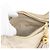 CHANEL Borsa a Spalla Matelassé in Pelle di Agnello Avorio Oro CC Auth 170897 D'oro Crudo - vista 19
