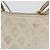 CHANEL Borsa a Spalla Matelassé in Pelle di Agnello Avorio Oro CC Auth 170897 D'oro Crudo - vista 3