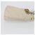 CHANEL Borsa a Spalla Matelassé in Pelle di Agnello Avorio Oro CC Auth 170897 D'oro Crudo - vista 4