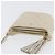 CHANEL Borsa a Spalla Matelassé in Pelle di Agnello Avorio Oro CC Auth 170897 D'oro Crudo - vista 7