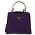 PRADA Borsa a mano in nylon viola oro Auth ti3637 D'oro Porpora - vista 13