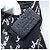 Borsa Tote Salvatore Ferragamo in nylon nero Auth BA10660V - vista 12