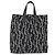 Borsa Tote Salvatore Ferragamo in nylon nero Auth BA10660V - vista 13
