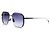 Autre Marque Gafas de sol Kunstpilot de metal Einstoffen en gris - vista 2