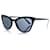 Occhiali da sole cat eye Prada neri Nero - vista 2