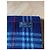 Sciarpa Burberry a quadri in lana di agnello Rosso Blu chiaro Blu scuro - vista 4