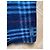 Sciarpa di Lana a Quadri Burberry Rosso Blu chiaro Blu scuro - vista 3